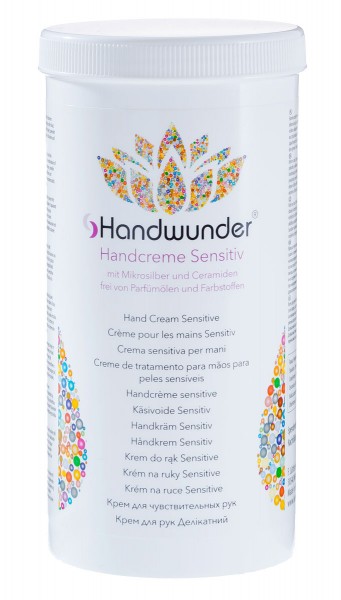 Handwunder Handcreme Sensitiv 450 ml Nachfülldose
