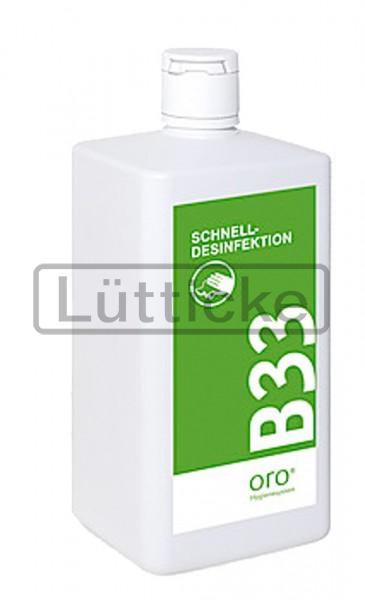 B 33 Flächen-Schnelldesinfektion 1 Liter